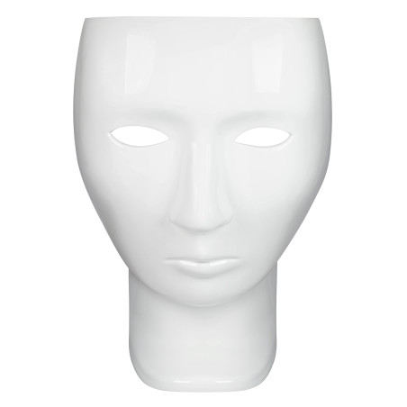 JH-035 Fotel NEMO FACE CHAIR biały - włókno szklane King Home