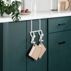 1004260-660UMBRA podwójny wieszak BUDDY biały King Home