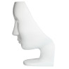 JH-035 Fotel NEMO FACE CHAIR biały - włókno szklane King Home
