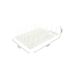 1004318-660UMBRA organizer do szuflady PEGGY biały King Home