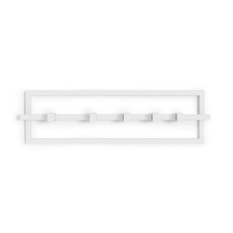 1016881-660UMBRA wieszak ścienny CUBIKO biały King Home