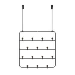 1004045-048UMBRA wieszak ścienny ESTIQUE czarny orzech King Home