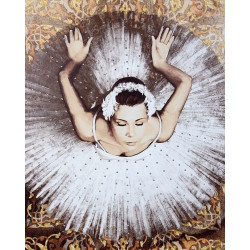 KH1501100270Obraz BALLERINA 2 100x120 cm King Home