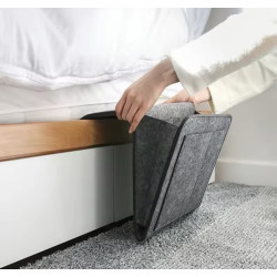 5900168833944Organizer - schowek filcowy SHP NUDE      szary King Home