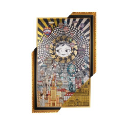 KH1501100277Obraz WARSAW GIRL 110x174 cm King Home