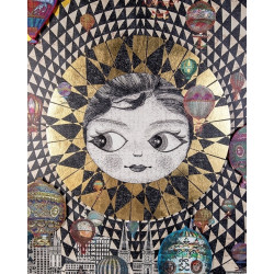 KH1501100277Obraz WARSAW GIRL 110x174 cm King Home