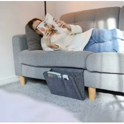 5900168833906Organizer - schowek filcowy SHP NUDE      brązowy King Home