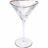 60907KARE komplet 4 kieliszków do martini      HOMMAGE 240ml King Home