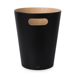 082780-045UMBRA kosz na śmieci WOODROW  - czarny King Home