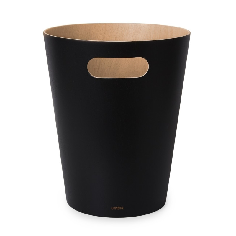 082780-045UMBRA kosz na śmieci WOODROW  - czarny King Home