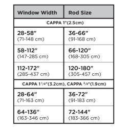 1014401-111UMBRA podwójny karnisz CAPPA 168 305 cm szczotkowana czerń King Home
