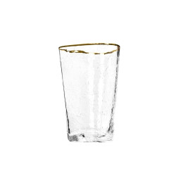 60908KARE szklanka HOMMAGE 450 ml              transparentna King Home