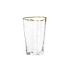 60908KARE szklanka HOMMAGE 450 ml              transparentna King Home