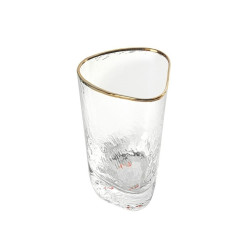 60908KARE szklanka HOMMAGE 450 ml              transparentna King Home