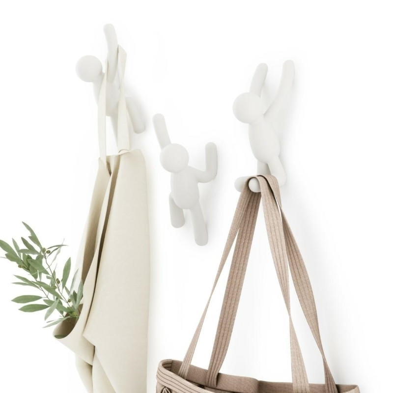 318165-660UMBRA wieszak ścienny BUDDY biały King Home