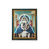 KH1501100246Obraz NEON BULLDOG 80x100 cm King Home