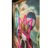 KH1501100247Obraz NEON BULLDOG BALOON 80x100 cm King Home