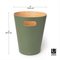 082780-1095UMBRA kosz na śmieci WOODROW - spruce King Home