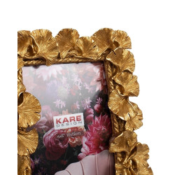 56499KARE ramka na zdjęcia GINKGO LEAF 17x20   cm złota King Home