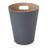 082780-618UMBRA kosz na śmieci WOODROW - charcoal King Home