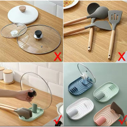 5900168833890Ociekacz na łyżki i pokrywki SHP DINGO    czarny King Home