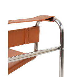 KH1501100293Fotel IVAN brązowy - ekoskóra King Home