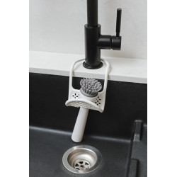 1004294-660UMBRA organizer do zlewu SLING CADDY - biały King Home