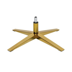 SKŁ000114Noga i uchwyt fotel EGG SZEROKI GOLD - stal lakierowana na złoty połysk King Home