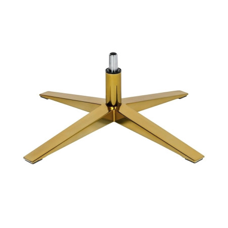 SKŁ000114Noga i uchwyt fotel EGG SZEROKI GOLD - stal lakierowana na złoty połysk King Home