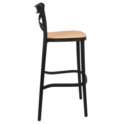 KH010100234 Krzesło barowe COUNTRY czarne King Home