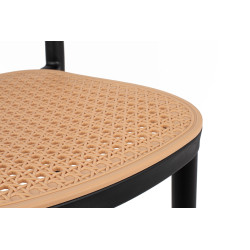 KH010100234 Krzesło barowe COUNTRY czarne King Home