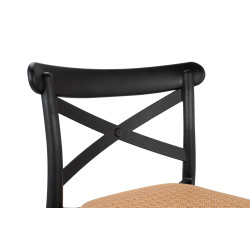 KH010100234 Krzesło barowe COUNTRY czarne King Home