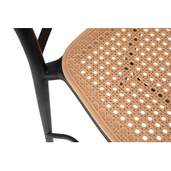 KH010100234 Krzesło barowe COUNTRY czarne King Home