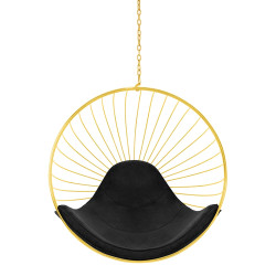 PH5994 Fotel wiszący GABBIA złoty King Home