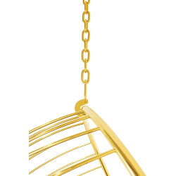 PH5994 Fotel wiszący GABBIA złoty King Home