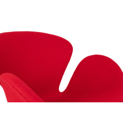 JH028.RED.17.LIFT Fotel SWAN PREMIUM regulowany czerwony King Home