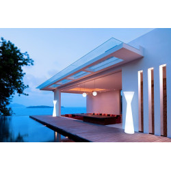 LUMKN170OFNW NEW GARDEN lampa podłogowa KONIKA 170  CABLE biała King Home