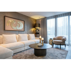 -KA-0152 RICHMOND świecznik AMAYA GOLD SMALL złoty King Home