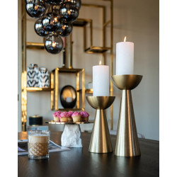 -KA-0153 RICHMOND świecznik AMAYA GOLD BIG złoty King Home