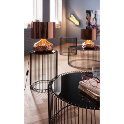 79577 KARE zestaw stolików kawowych WIRE czarny King Home