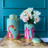 61764 KARE słoik dekoracyjny FLAMINGOS 39cm King Home