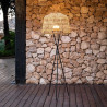 LUMAMA145BXWLNW NEW GARDEN lampa podłogowa AMALFI 145 BATTERY NEGRO King Home