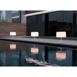 LUMCHLPLTSSNW NEW GARDEN lampa podłogowa CHLOE PLANT SOLAR SMARTTECH WOOD King Home