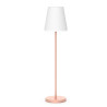 LUMLLS180RGSSNW NEW GARDEN lampa podłogowa LOLA SLIM 180 SOLAR & BATTERY rose gold King Home