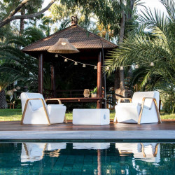 LUMNIZ230BXWLNW NEW GARDEN lampa podłogowa NIZA 230 BATTERY NEGRO King Home