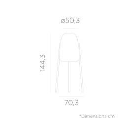 LUMRCK145INOUTNW NEW GARDEN lampa ogrodowa ROCKET 145 CABLE IN&OUT King Home