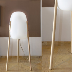 LUMRCK145SSNW NEW GARDEN lampa ogrodowa ROCKET 145 SOLAR & BATTERY King Home