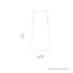 LUMNM032SSNW NEW GARDEN lampa przenośna NOMADA 30 SOLAR SMARTECH + BATTERY King Home