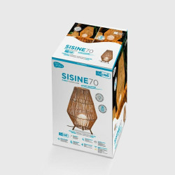 LUMSIS070XXWLNW NEW GARDEN lampa dekoracyjna SISINE 70 BATTERY IN&OUT King Home