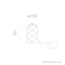 LUMBITAWLNW NEW GARDEN lampa przenośna BITA szara BATTERY King Home